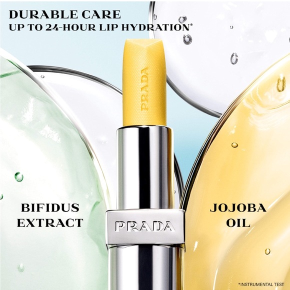 Prada Hydrating Lip Balm U002 Banana Yellow Mini 1.3 g - Picture 4 of 5